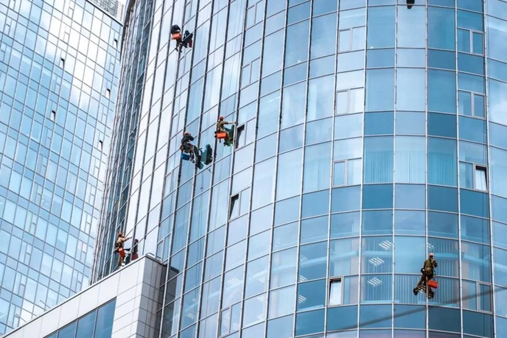 Eco-Friendly Rope Access Cleaning