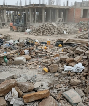 Construction Cleaning Services Before