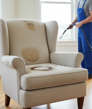 Upholstery Cleaning Services Before
