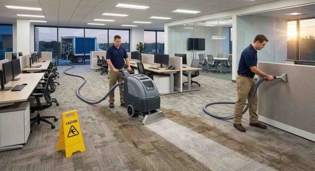 Commercial Carpet Cleaning Services for office