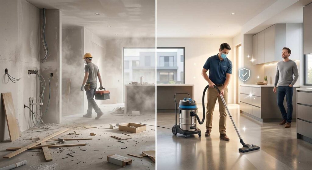 Why Post-Construction Cleaning Is Essential for Safety & Hygiene