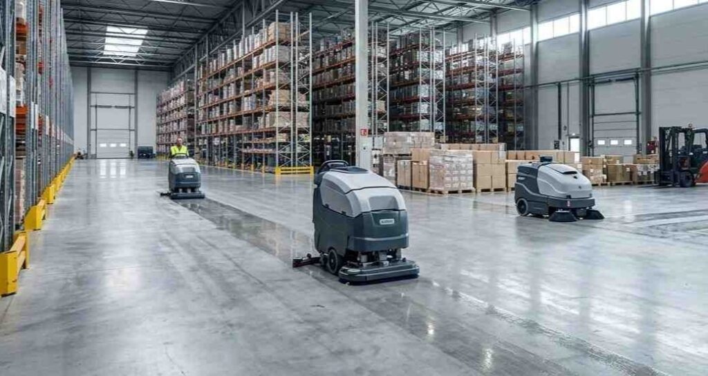 Smart Cleaning Solutions for Large Warehouses