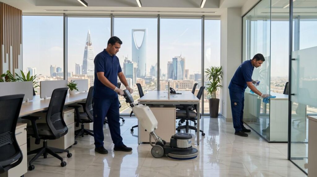 benefits of hiring professional commercial cleaners in Riyadh