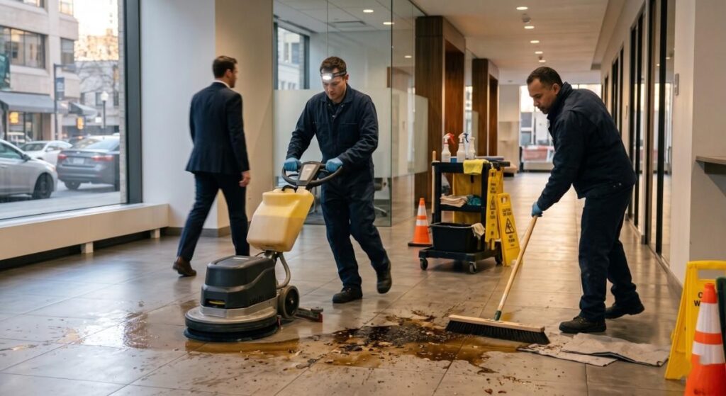 Emergency Cleaning Services When Every Minute Matters