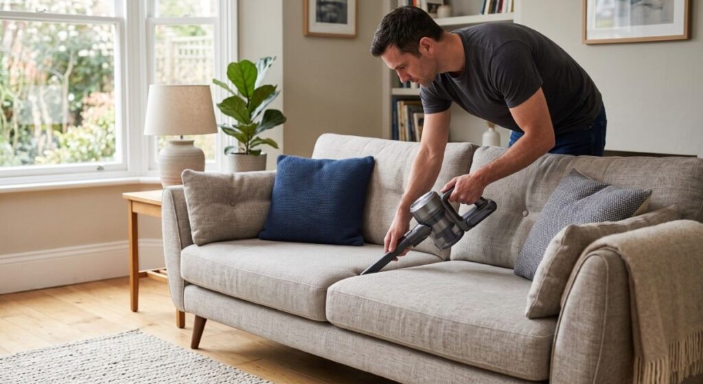 Upholstery Between Professional Cleanings
