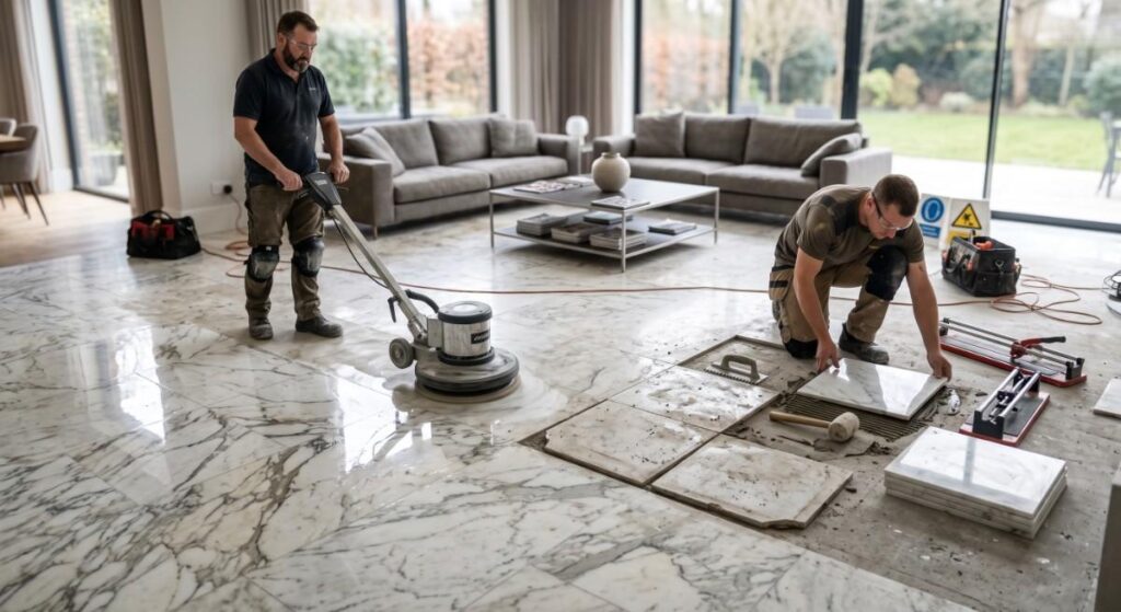 Marble Polishing vs Replacement: Which Option Is Better for Your Floors?