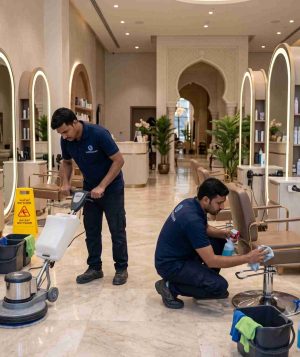 beauty center cleaning services