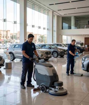 car showroom cleaning Riyadh