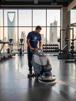 fitness center cleaning Riyadh