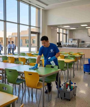 school cleaning services Riyadh