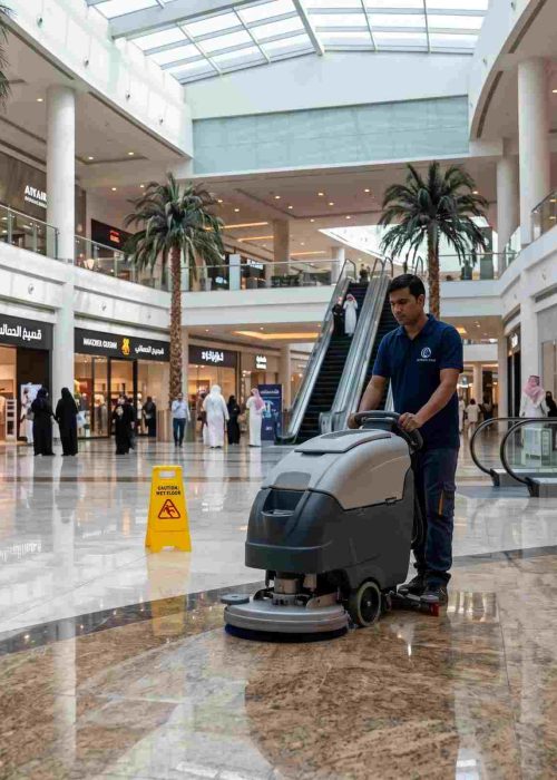 shopping center cleaning Riyadh