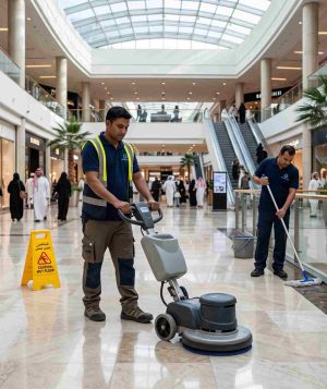 shopping mall cleaning Riyadh